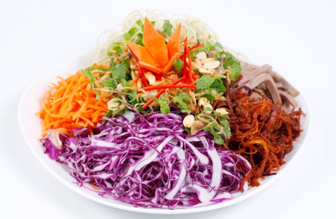 Vietnamesisch-gemischter Salat