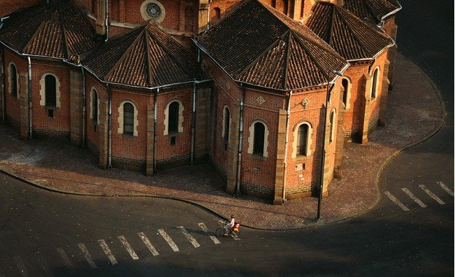 Kathedrale Notre Dame schoene Foto Saigon
