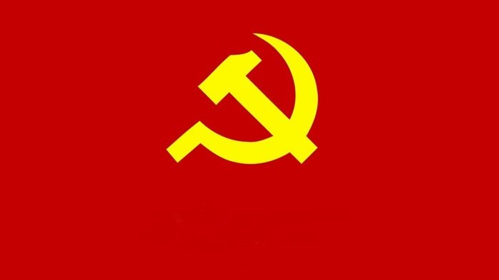 Die Flagge der Kommunistischen Partei Vietnams