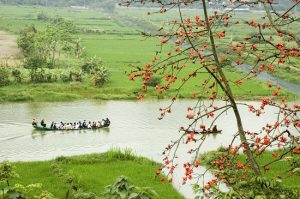 Flusspagode des Parfums Vietnam