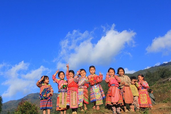 les enfants du nord vietnam