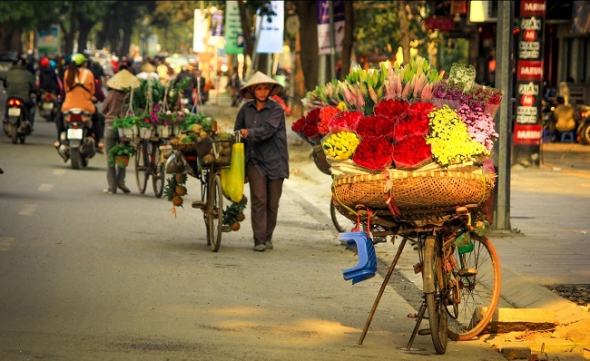 Vierteln von Hanoi Vietnam