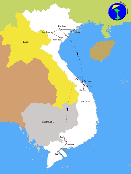 Vietnam auf die lockeren 14 tage