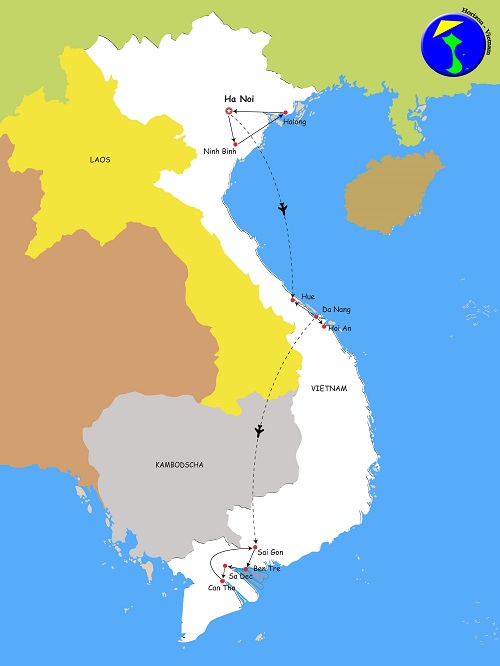 Vietnam in 16 tagen reisen