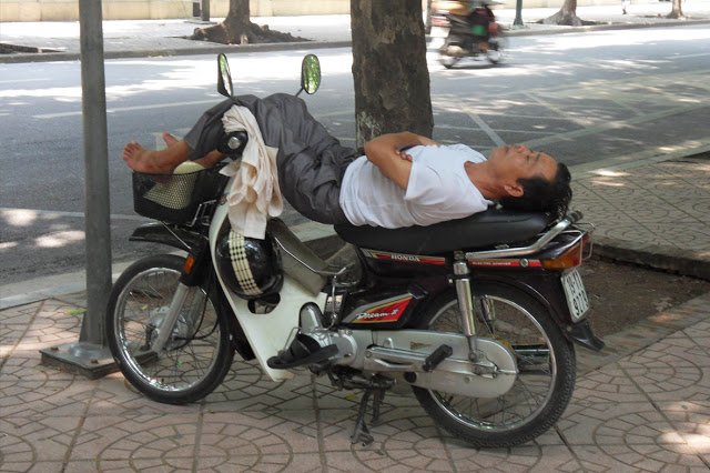 motorisierter Mittagsschlaf