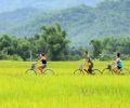 Fahrradfahren in Mai-Chau