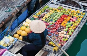 schwimmenden Markt von Cai Rang