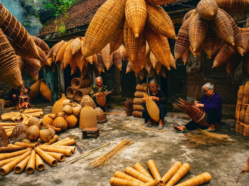 Village du rotin et du bambou de Phu Vinh