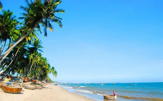 Strand von Mui Ne Phan Thiet Vietnam