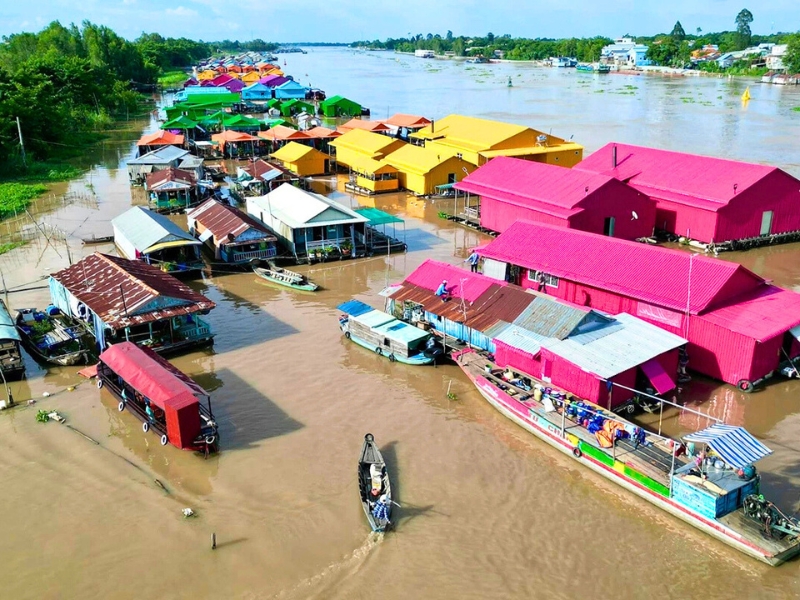 Chau Doc besuchen: Was tun und was im Mekong-Delta sehen