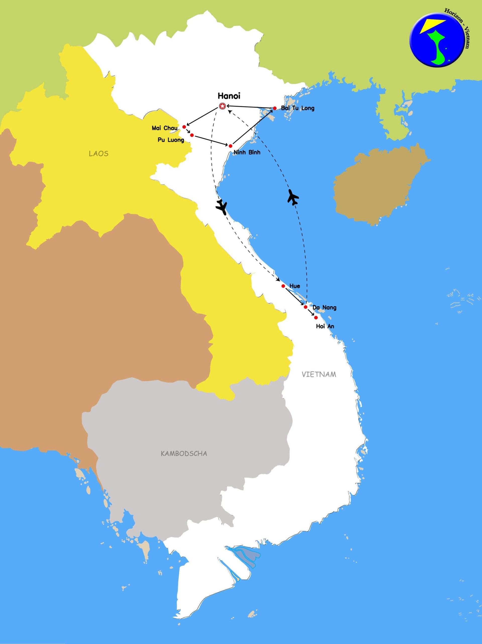 vietnam reisen 13 tagen