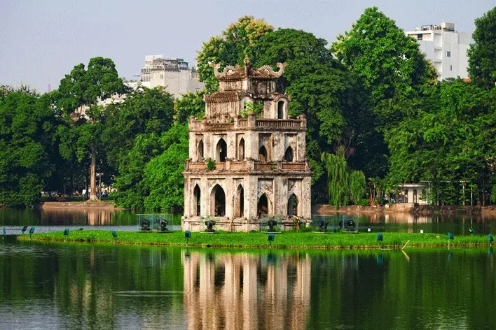 Hoan Kiem See Hanoi Vietnam