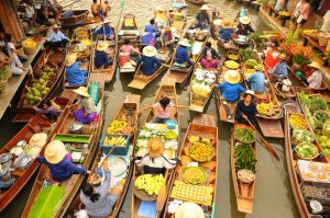 marche flottant damnoen saduak bangkok