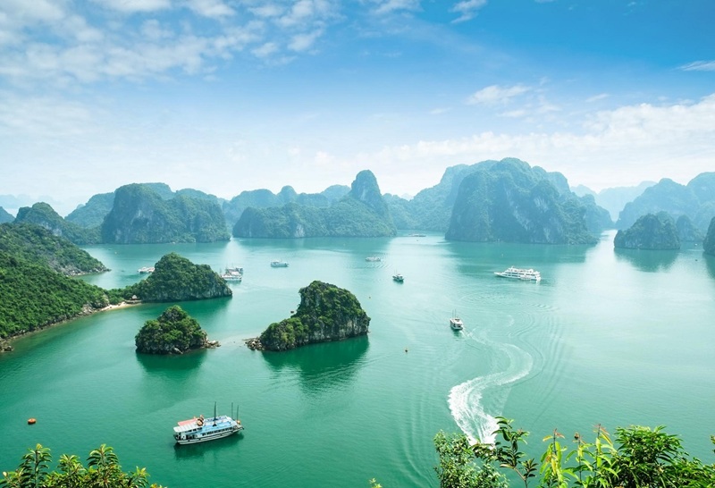 Bai Tu Long-Bucht Vietnam