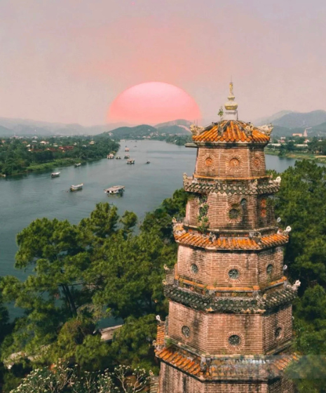 Pagode der Himmlischen Dame (Thien Mu) – Das spirituelle Juwel von Hué