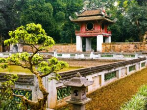 Literaturtempels in Hanoi vietnam