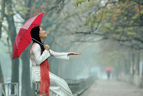 Regenzeit in Vietnam