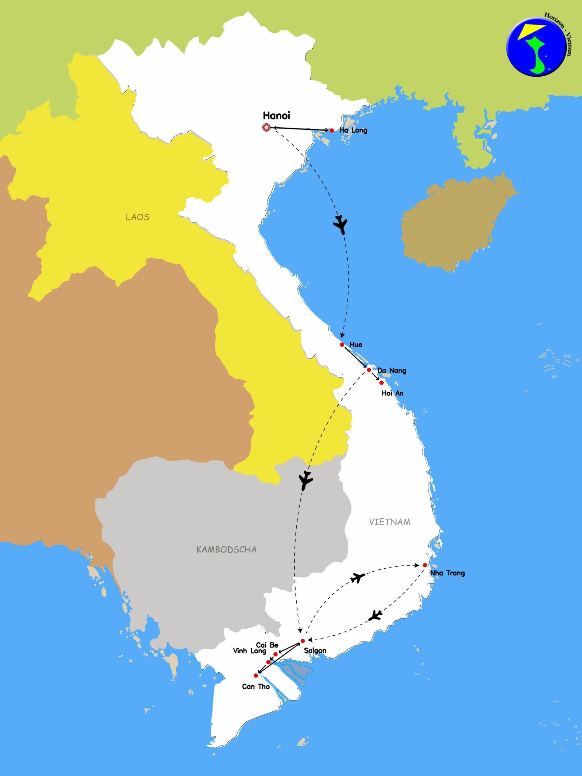 Von Norden Nach Suden Und Entspannung Am Strand Von Nha Trang In 14 Tagen Und 13 Nachten