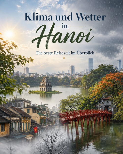 Klima und Wetter in Hanoi: Die beste Reisezeit für Vietnams Hauptstadt