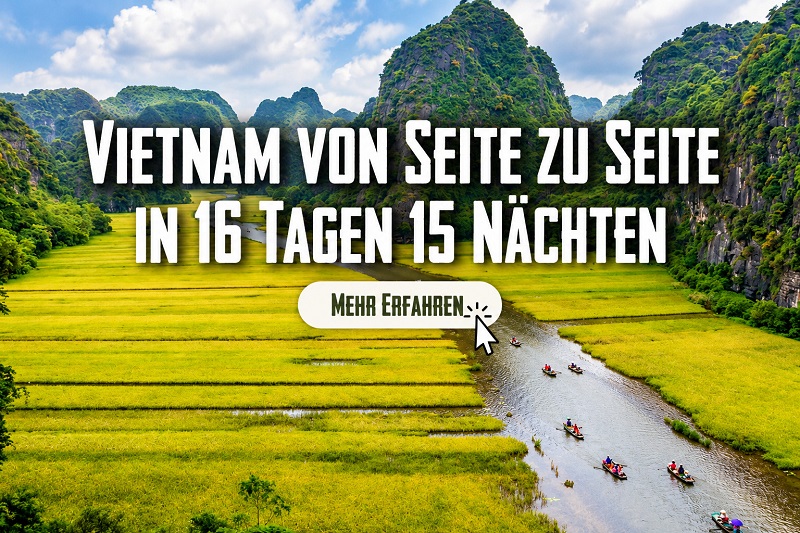 Vietnam tour in 16 Tagen 15 Nächten