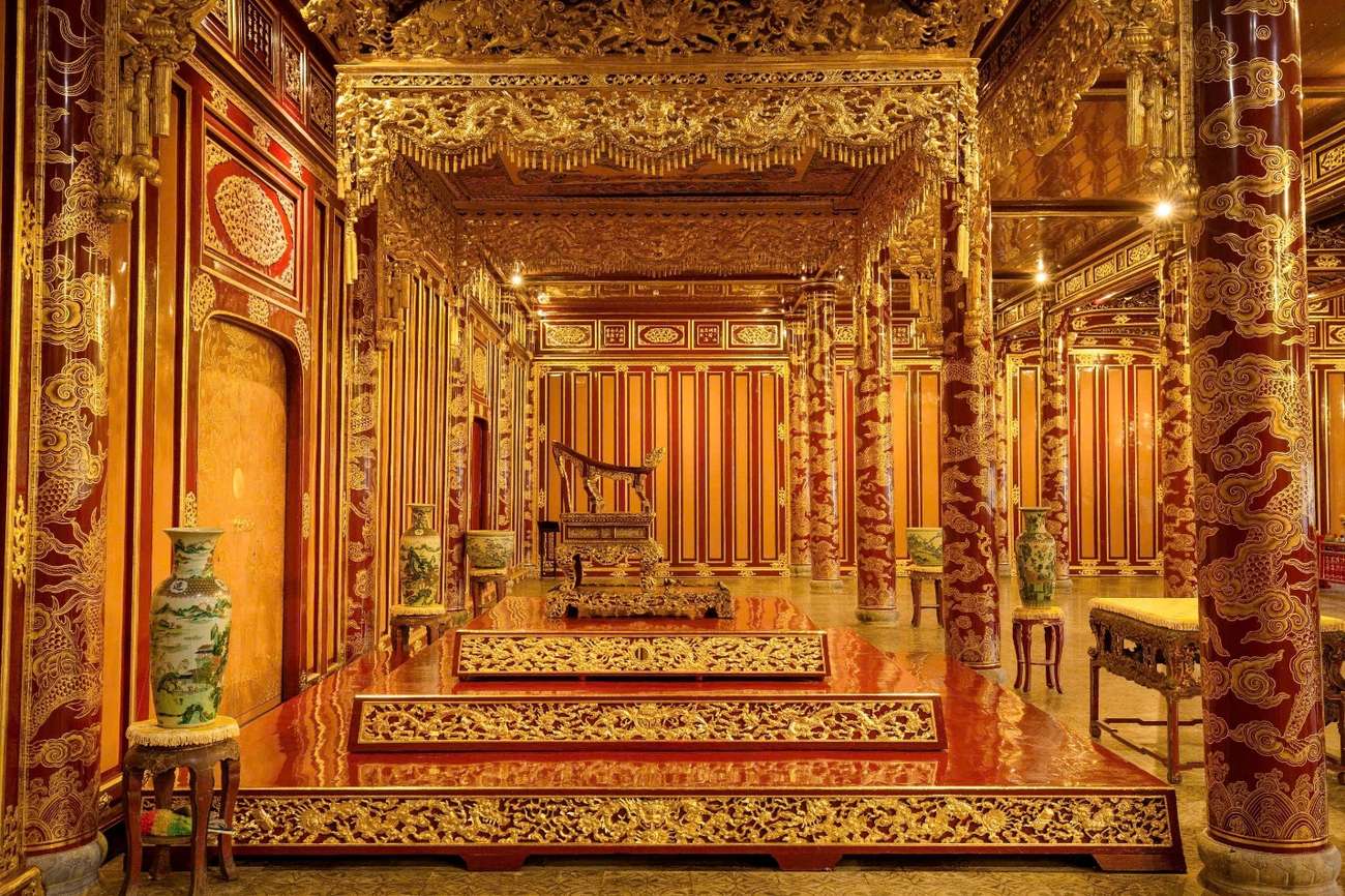 Palast Thai Hoa, Thronsaal der Kaiserstadt Hue
