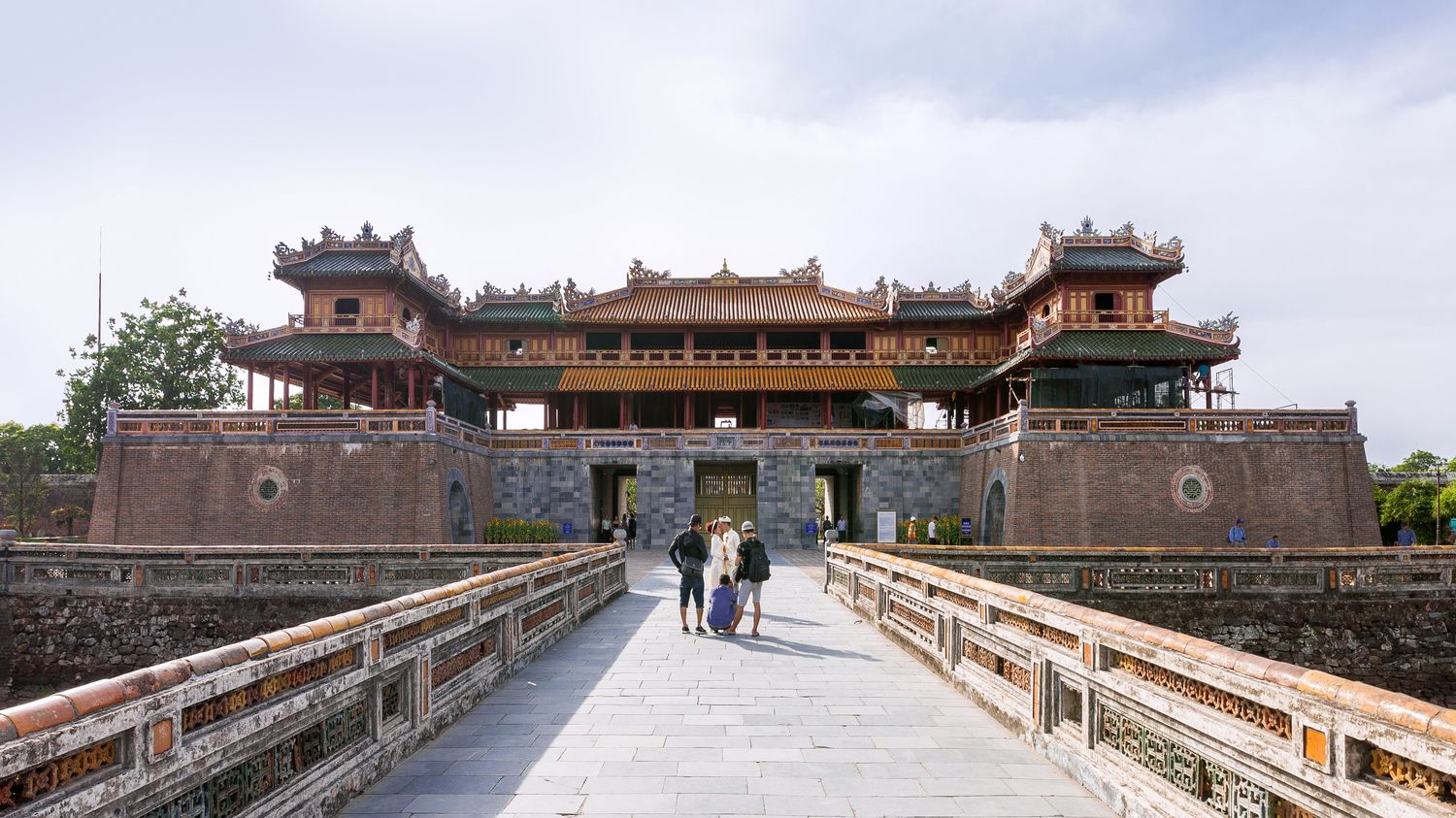Tor Ngo Mon, monumentaler Eingang zur Kaiserstadt Hue