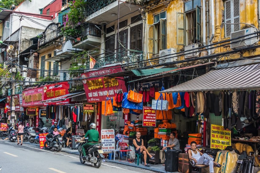 Historischer Blick auf Hanoi, die tausendjährige Hauptstadt Vietnams