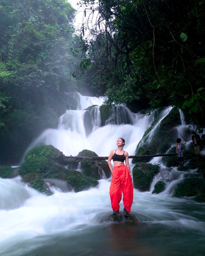 Wasserfall Nam Hong