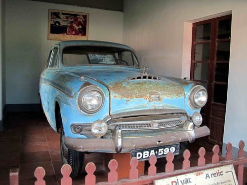 Austin-Wagen des ehrwürdigen Thich Quang Duc, ausgestellt in Thien Mu