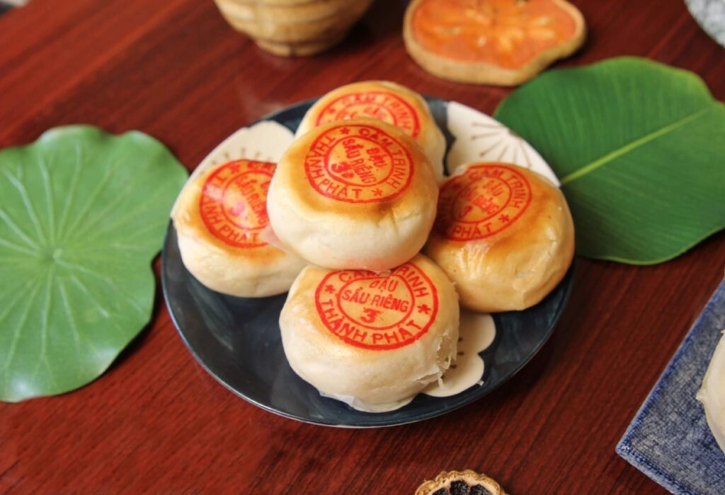 Banh pia, eine Gebäckspezialität aus Soc Trang