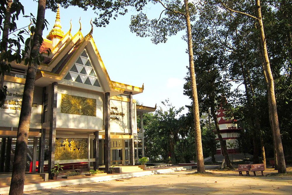 Gebäude des Khmer-Kulturmuseums von Soc Trang