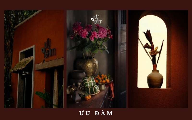 Das Restaurant Ưu Đàm Chay, vegetarische Restaurants Hanoi