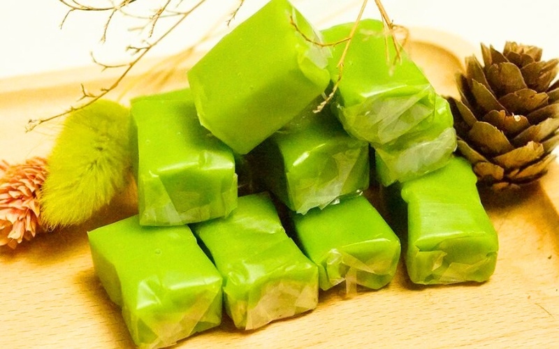Keo dua (Kokosbonbons) aus Ben Tre, von TasteAtlas unter die 70 besten Süßwaren der Welt gewählt