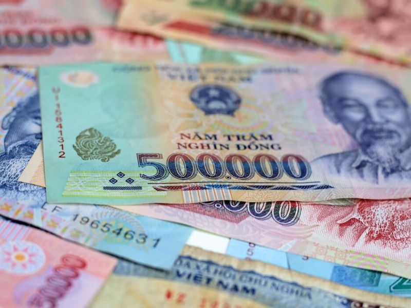 Vietnamesische Dong-Banknoten