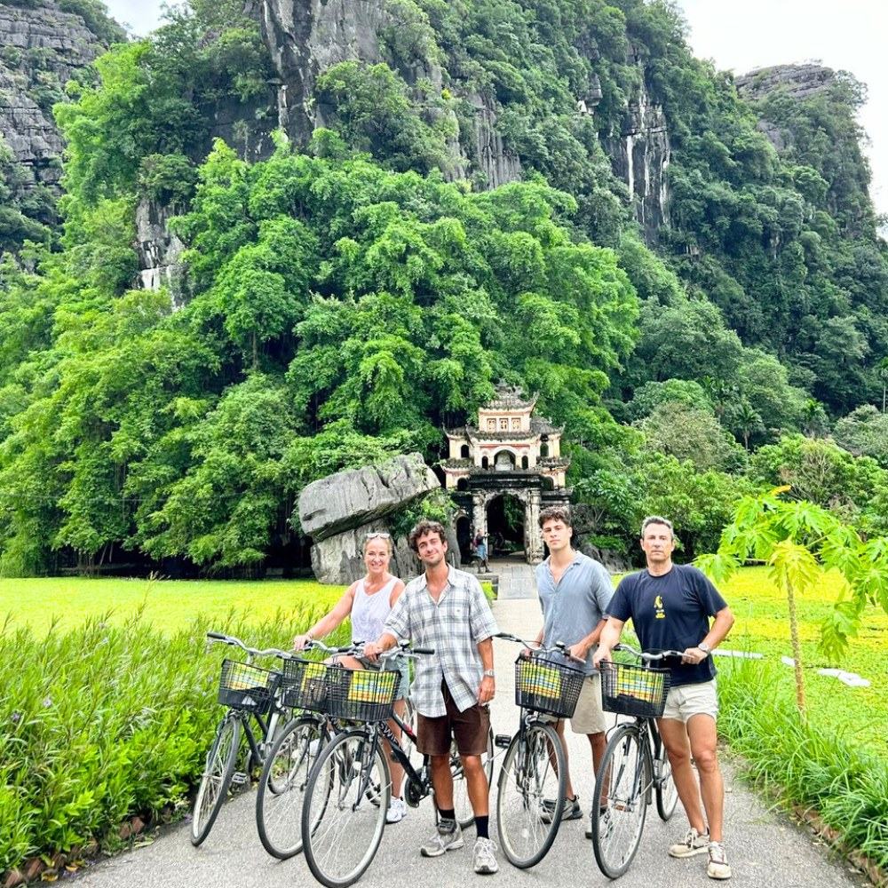 Fahrrad in Ninh Binh