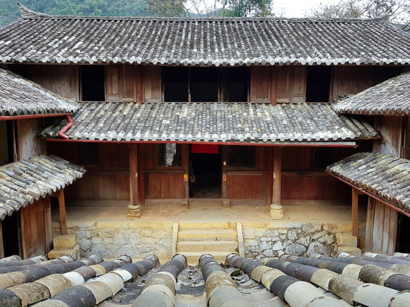 Palast des Hmong-Königs in Sa Phin